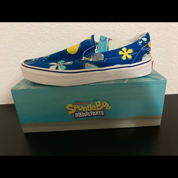 New Host Pick New Mens SpongeBob Vans Collaboration Size 10 11.5 Sneakers Shoes - Picture 11 of 16